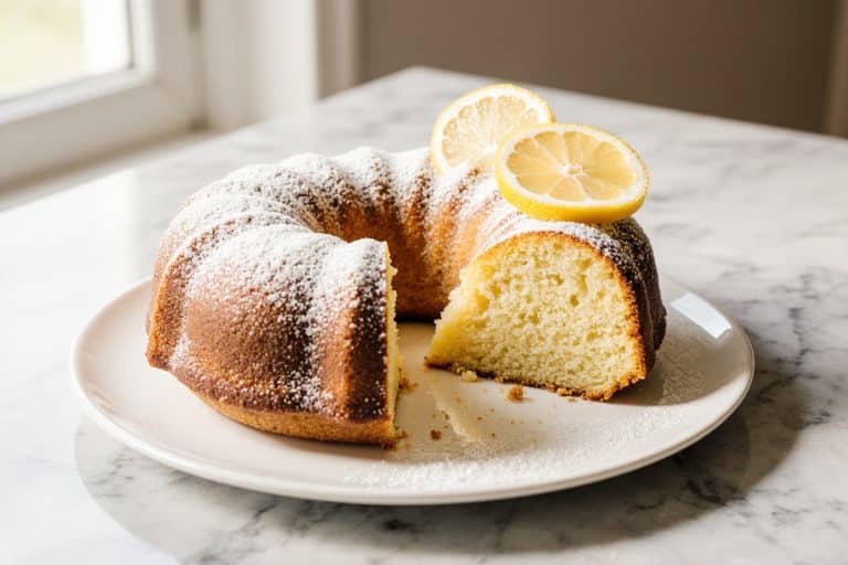 Saftiger Zitronenkuchen aus der Heißluftfritteuse