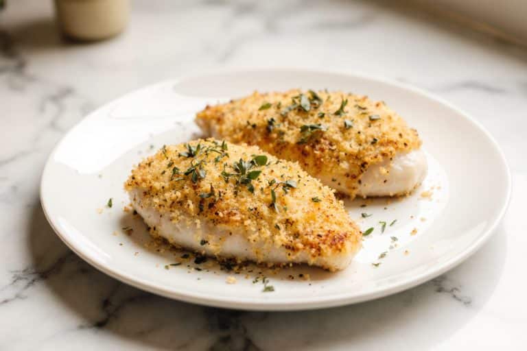 Airfryer Hähnchen mit Parmesan Kruste