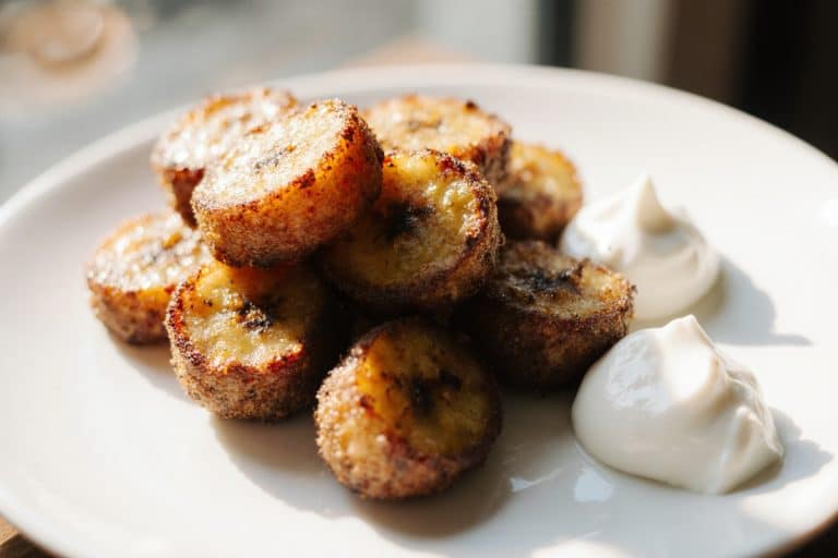 Frittierte Bananen im Air Fryer