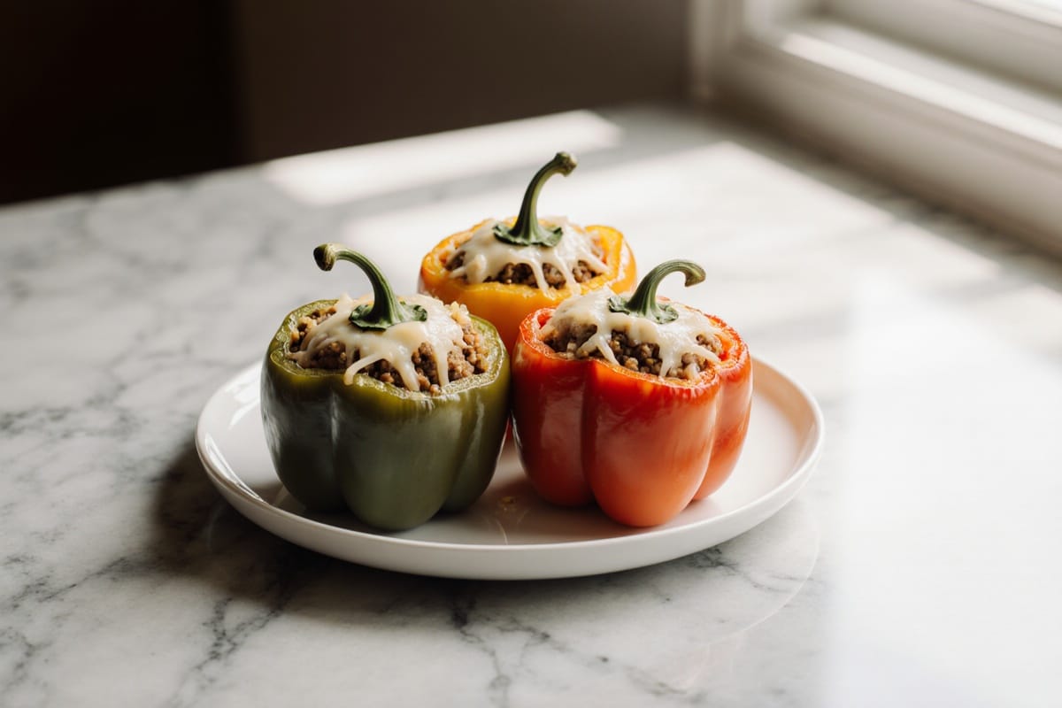 Gefüllte Paprika aus dem Airfryer