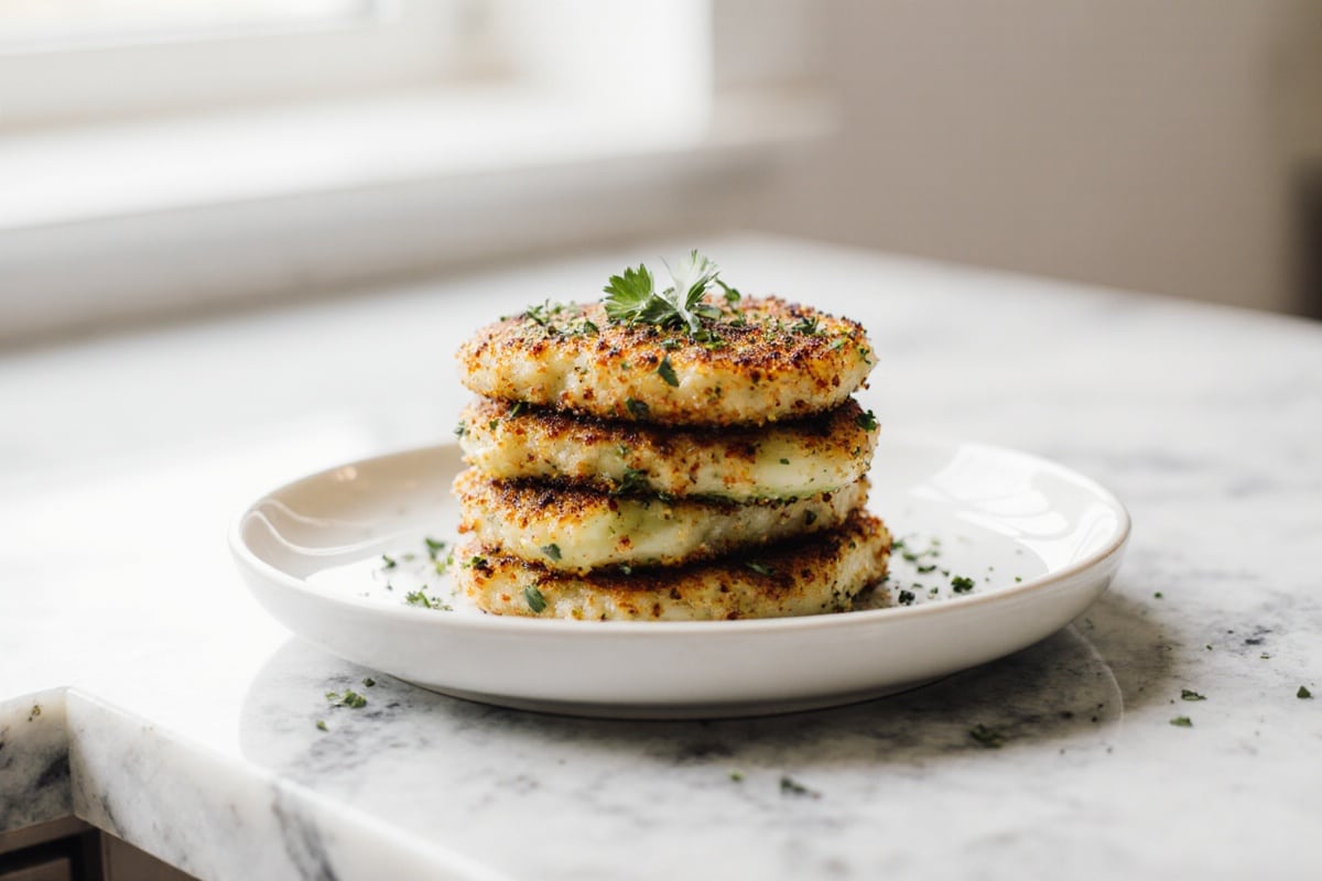 Knusprige Kohlrabi Schnitzel Heißluftfritteuse