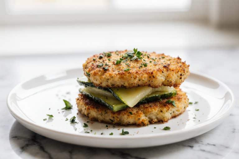 Knusprige Kohlrabi Schnitzel Heißluftfritteuse