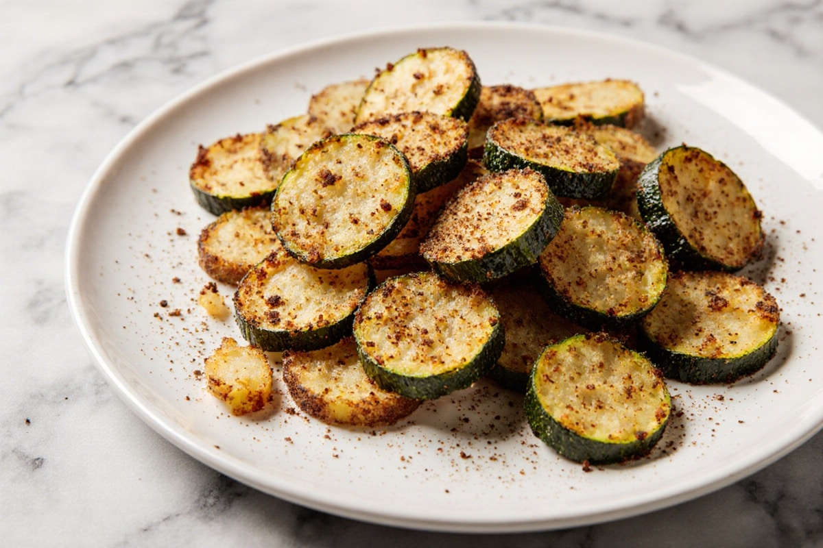 Zucchini Friter aus der Heißluftfritteuse