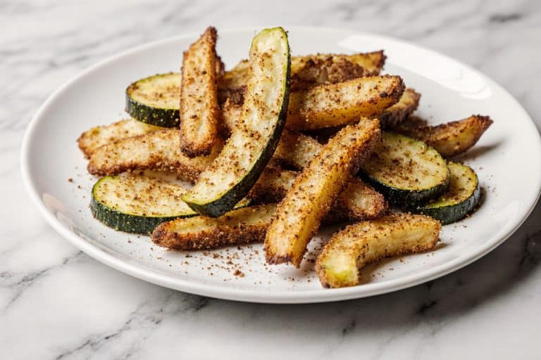 Zucchini Friter aus der Heißluftfritteuse