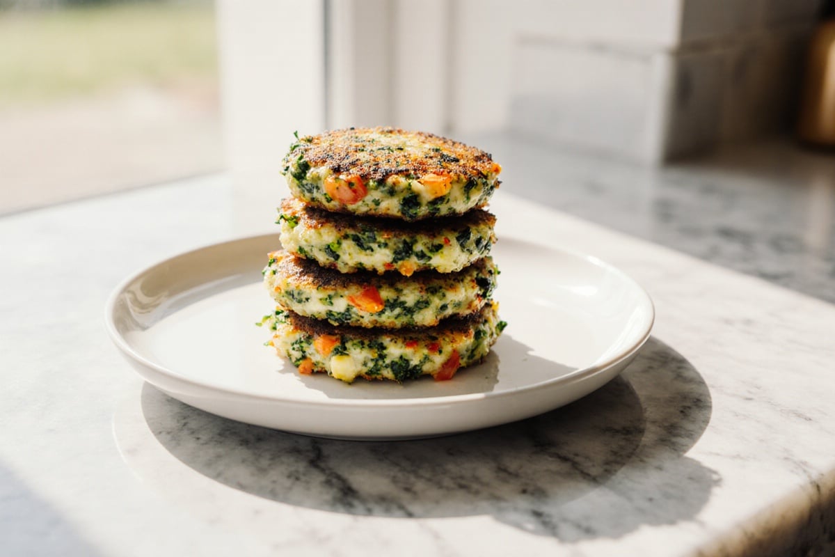 Leckere Gemüsefrikadellen aus dem Airfryer Rezept 1 Gemüsefrikadellen aus dem Airfryer