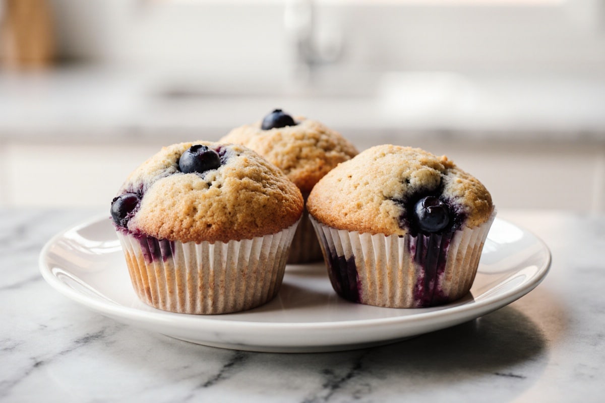 Heidelbeer-Muffins aus der Heißluftfritteuse Rezept 1 Heidelbeer-Muffins aus der Heißluftfritteuse