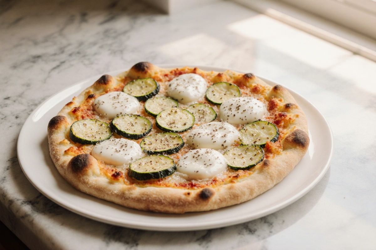 Einfaches Kartoffel Pizza Zucchini Rezept 1 Kartoffel Pizza Zucchini