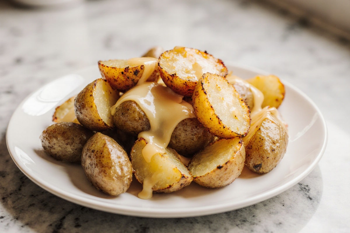 Knusprige Käse-Kartoffeln aus dem Airfryer Rezept 2 Knusprige Kase-kartoffeln aus dem Airfryer