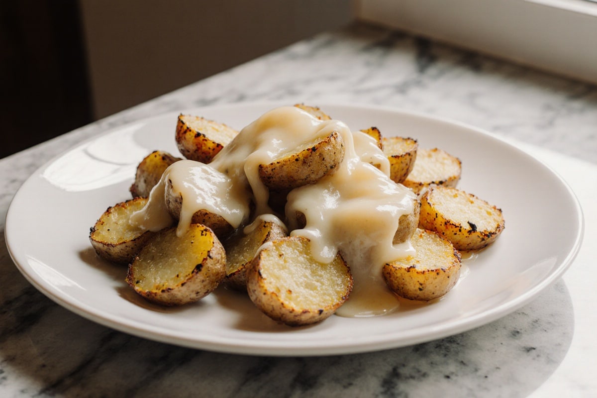 Knusprige Käse-Kartoffeln aus dem Airfryer Rezept 1 Knusprige Kase-kartoffeln aus dem Airfryer