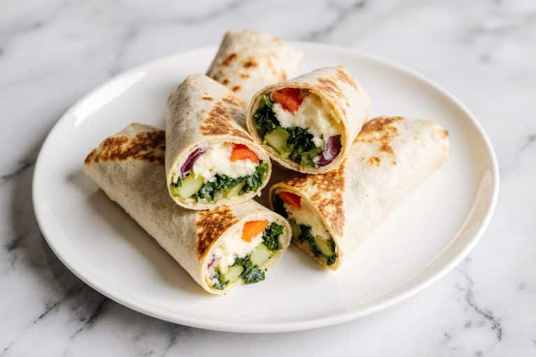 Knusprige Wrap Ecken im Airfryer