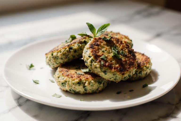 Grünkernbratlinge im Airfryer