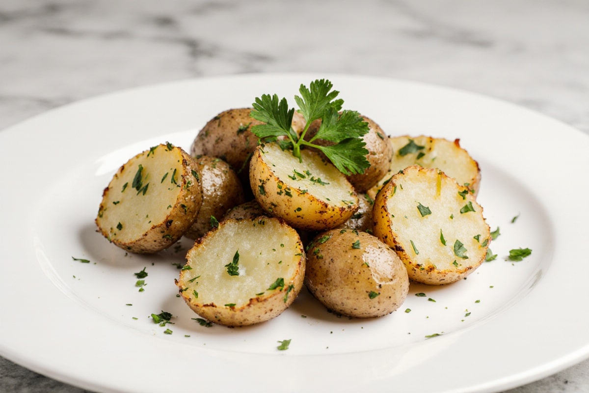 Petersilienkartoffeln im Airfryer Rezept 2 Petersilienkartoffeln im Airfryer