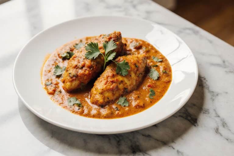 Hähnchen Tikka Masala aus der Heißluftfritteuse