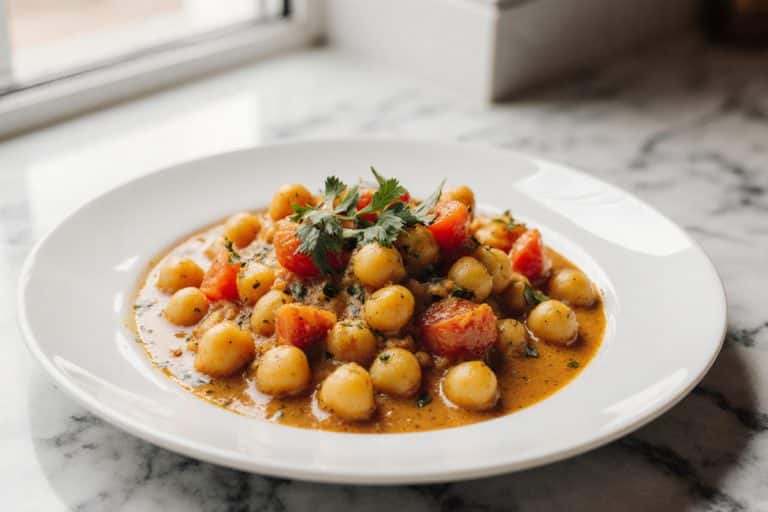 Kichererbsen Curry aus der Heißluftfritteuse